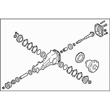 Subaru Outback Differential - 27011AA344