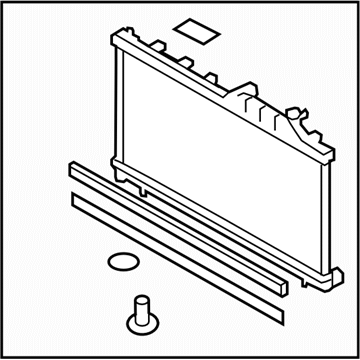 Subaru 45119SC000 Radiator Complete