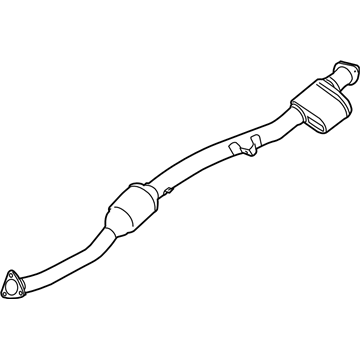 Subaru 44620AD88A Front Exhaust Pipe Assembly