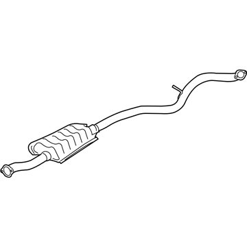 Subaru 44200AL00A Rear Exhaust Pipe Assembly