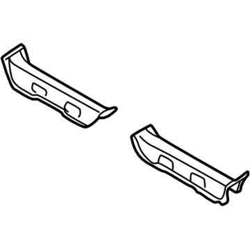 Subaru 52140FE011 Filler Cross Member Complete, Front Left