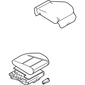 Subaru 64139AG00BWA Cushion Assembly OCPANT