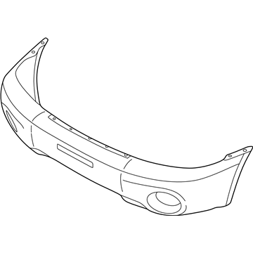 Subaru 57704SA000 Bumper Face Front