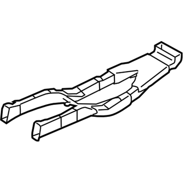 Subaru 92143AJ01A Duct Console Center