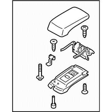 Subaru Outback Armrest - 92114AJ00AWJ