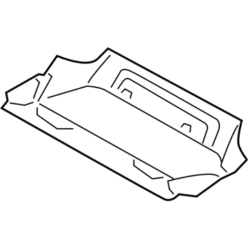 Subaru 95070AE13A Cover Rear Floor