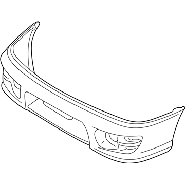 Subaru 57720FA280 Bumper Face-Front