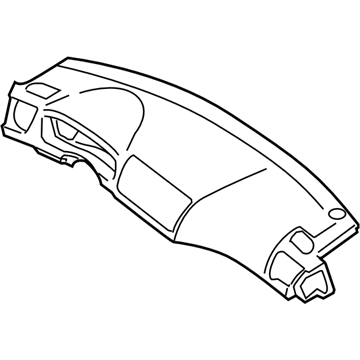 Subaru 66040AG12B Pad & Frame Assembly SIA