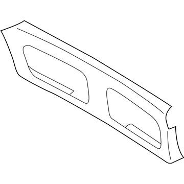 Subaru 94064FC000ND Trim Panel Rear Gate Lower