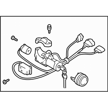 Subaru 83191AE011 Ignition Steering Lock Assembly