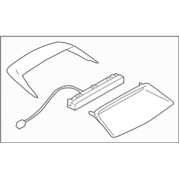 Subaru BRZ Third Brake Light - 84701CA001VH