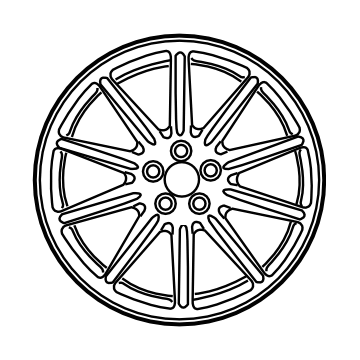 Subaru 28111FE070 Wheel Alloy