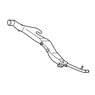 Subaru 14053AA550 Pipe Complete Water