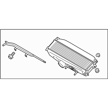 2004 Subaru Baja Intercooler - 21820AA300