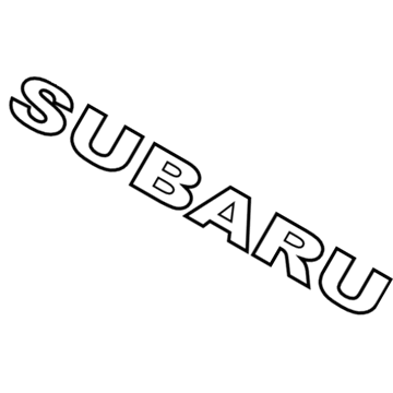 Subaru 93073SC010 Letter Mark