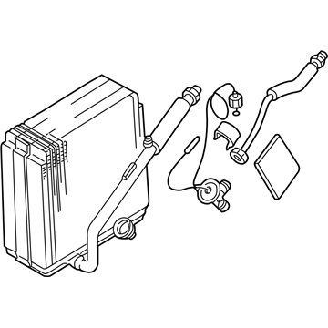 Subaru 73520FA000 EVAPORATOR Assembly