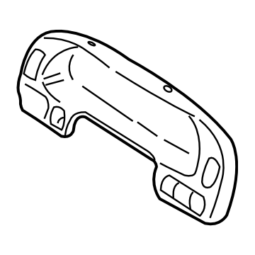 Subaru 66810FA010 Visor Combination Meter