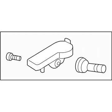 Subaru 28103AJ00A Valve TPMS Assembly