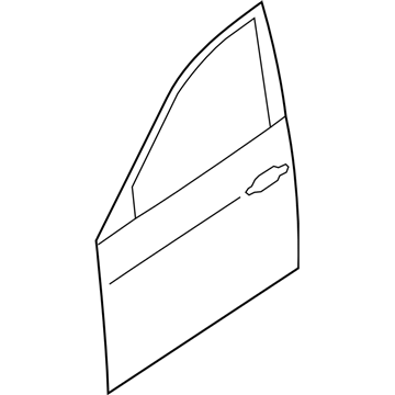 Subaru 60009SC0019P Panel Complete Door Front RH