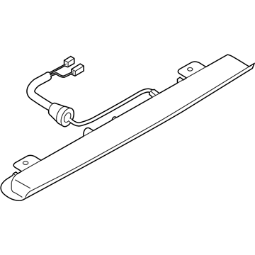 Subaru 84751FG020 Hatch Third Brake Light Lamp