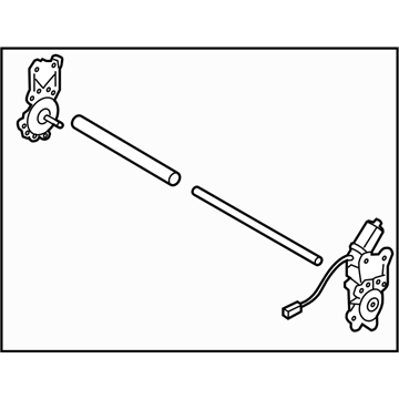 Subaru Forester Seat Motor - 64102AG030