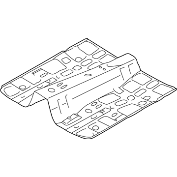 Subaru 52120VA0019P Floor Pan Front