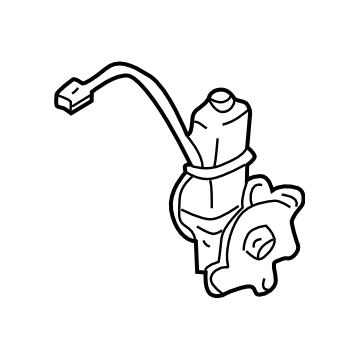 Subaru 63113FC110 Motor Assembly Regulator Rear LH