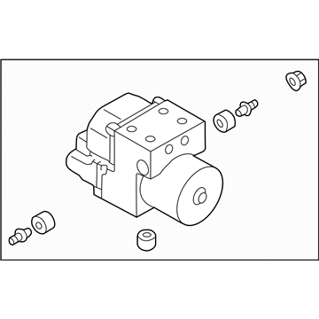 1999 Subaru Forester ABS Pump And Motor Assembly - 27539FC000