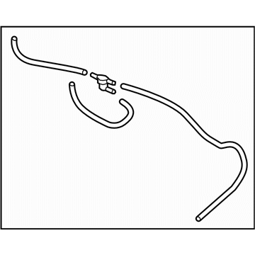 Subaru 86655AL00A Hose Assembly