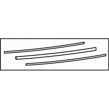 Subaru 86548AL07A Windshield Wiper Rubber Assembly