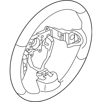 2009 Subaru Forester Steering Wheel - 34312FG000JC