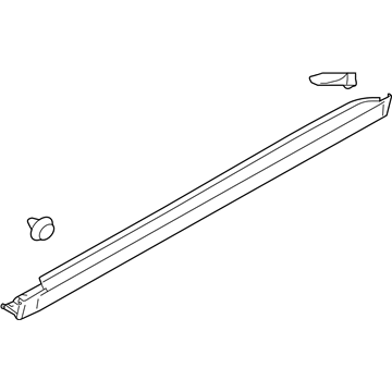 Subaru 91112AL56A GARNISH Assembly Side SIL