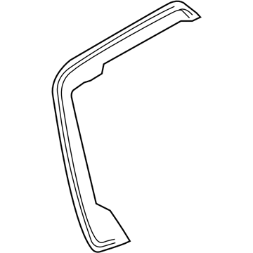 Subaru 63516AG00A WEATHERSTRIP Door Rear Gate