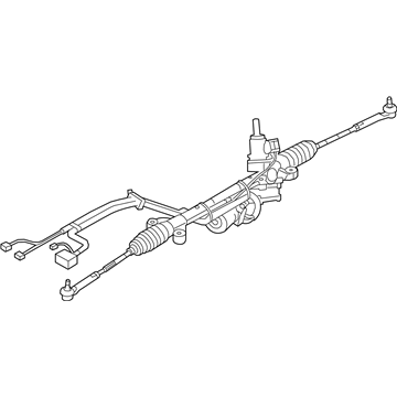 2015 Subaru Impreza Rack And Pinion - 34110FJ230