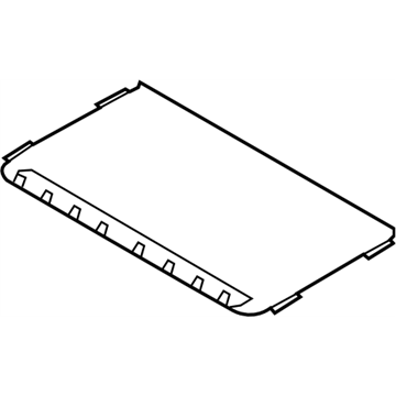 Subaru 65470AG01AOR Sun Shade Assembly