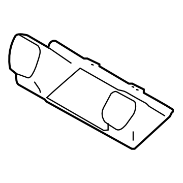 Subaru 66100AL00A Duct Center Vent