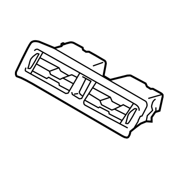 Subaru 66110AL00A Grille Vent Assembly