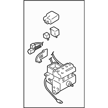 Subaru 26731AA200 Hydraulic Unit Sub Assembly