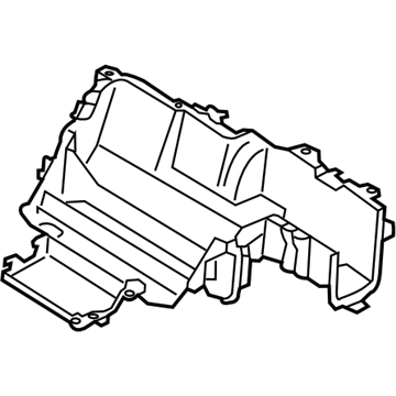 Subaru 72120AJ18B Case Heater Assembly Lower