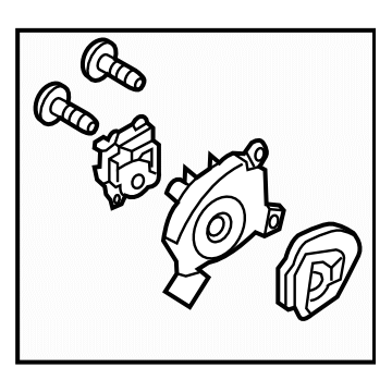 Subaru Blend Door Actuator - 72131AL01A