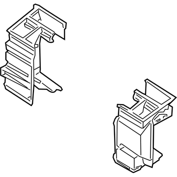 Subaru 72120AE08A Heater Case Ass