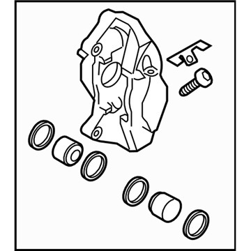 Subaru 26692FG021 Disk Brake Kit Rear RH