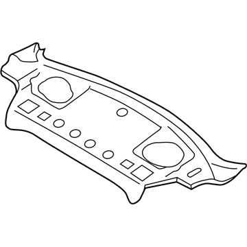 Subaru 53105FA020 Rear Panel Complete