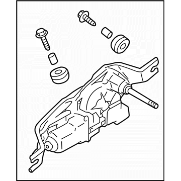 Subaru Impreza Wiper Motor - 86510FG080