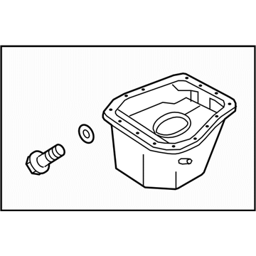 Subaru 11109AA151 Pan Assembly Oil