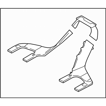 Subaru 72511AG00A Duct Assembly