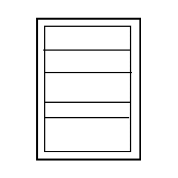 Subaru 72822AE00A Label A/F