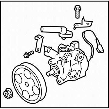 Subaru Outback Power Steering Pump - 34430AG050