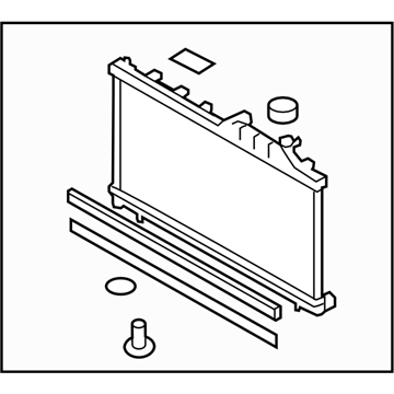 Subaru 45119SC020 Radiator Complete