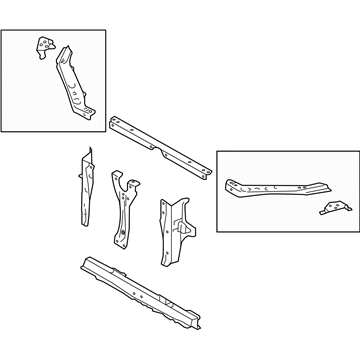 Subaru 53029FJ0919P Radiator Support